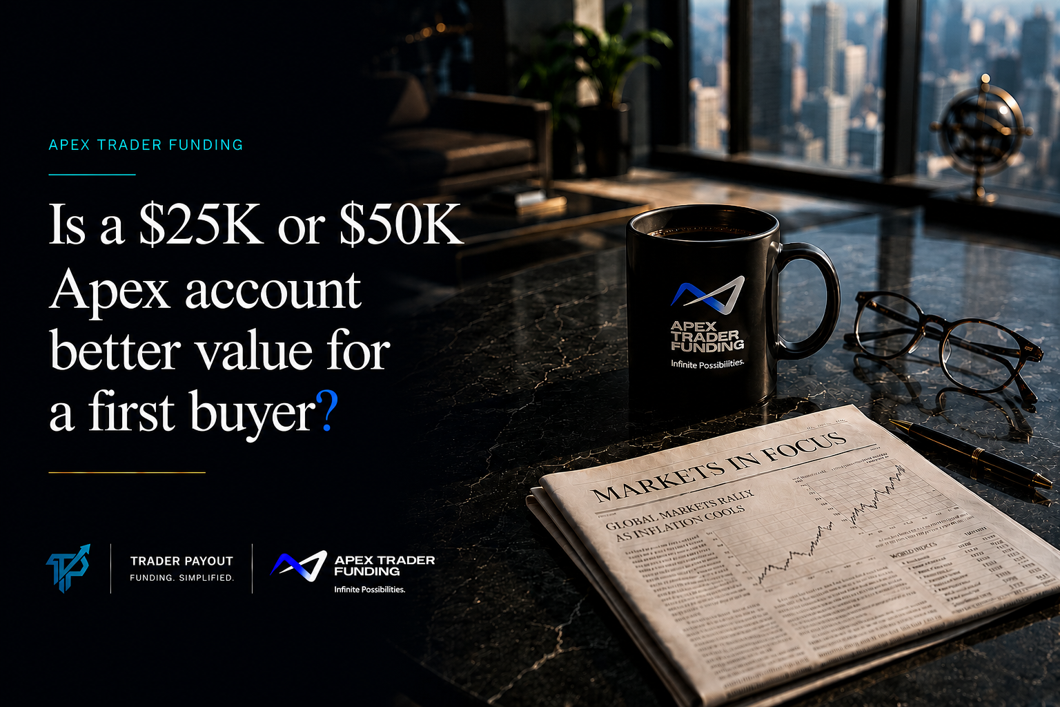 Apex Trader Funding $25K vs $50K Account: Which Is Better Value