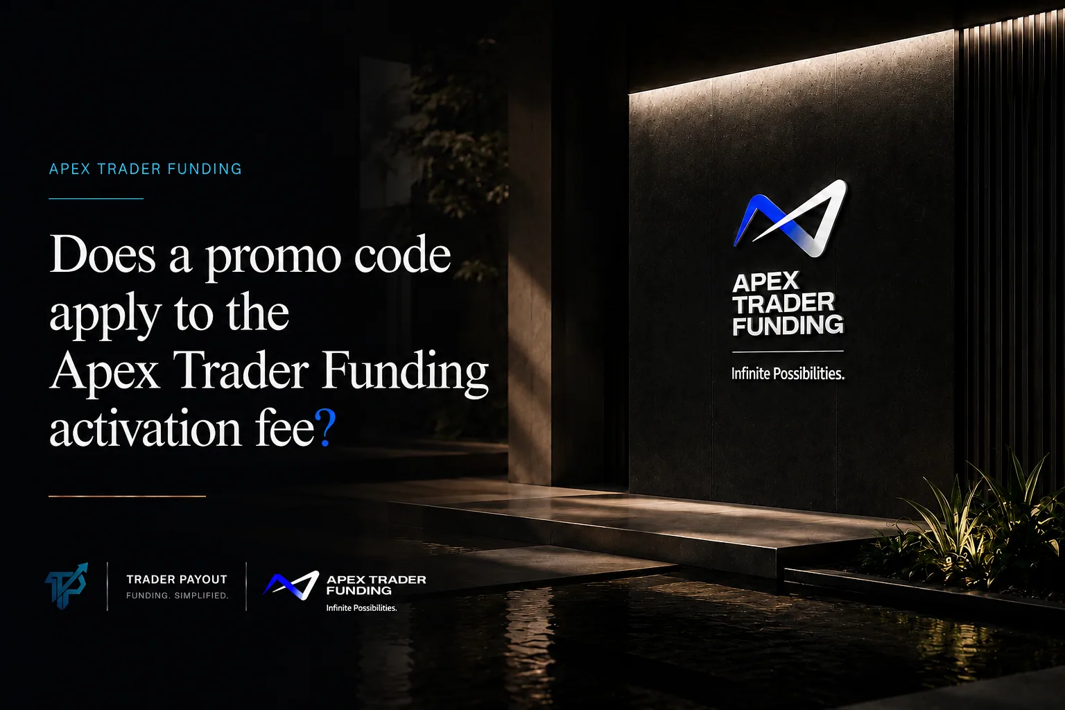 Does a Promo Code Apply to the Apex Trader Funding Activation Fee