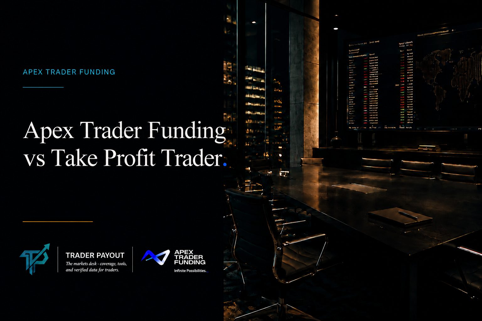 Apex Trader Funding vs Take Profit Trader comparison
