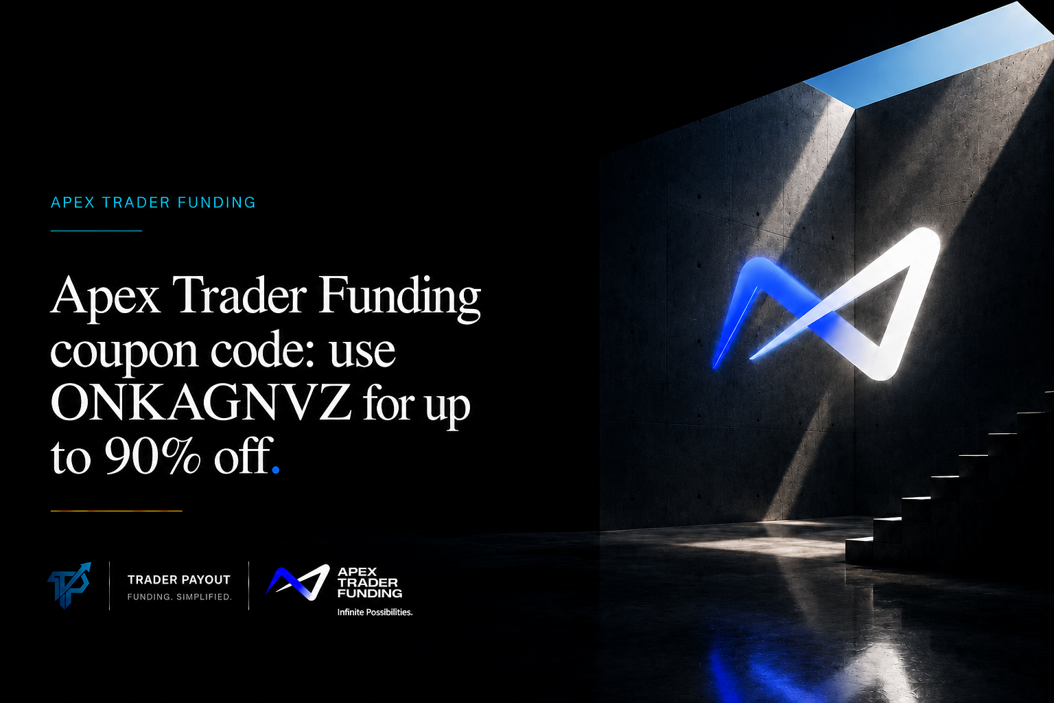 Apex Trader Funding Coupon Code ONKAGNVZ: Up to 90% Off