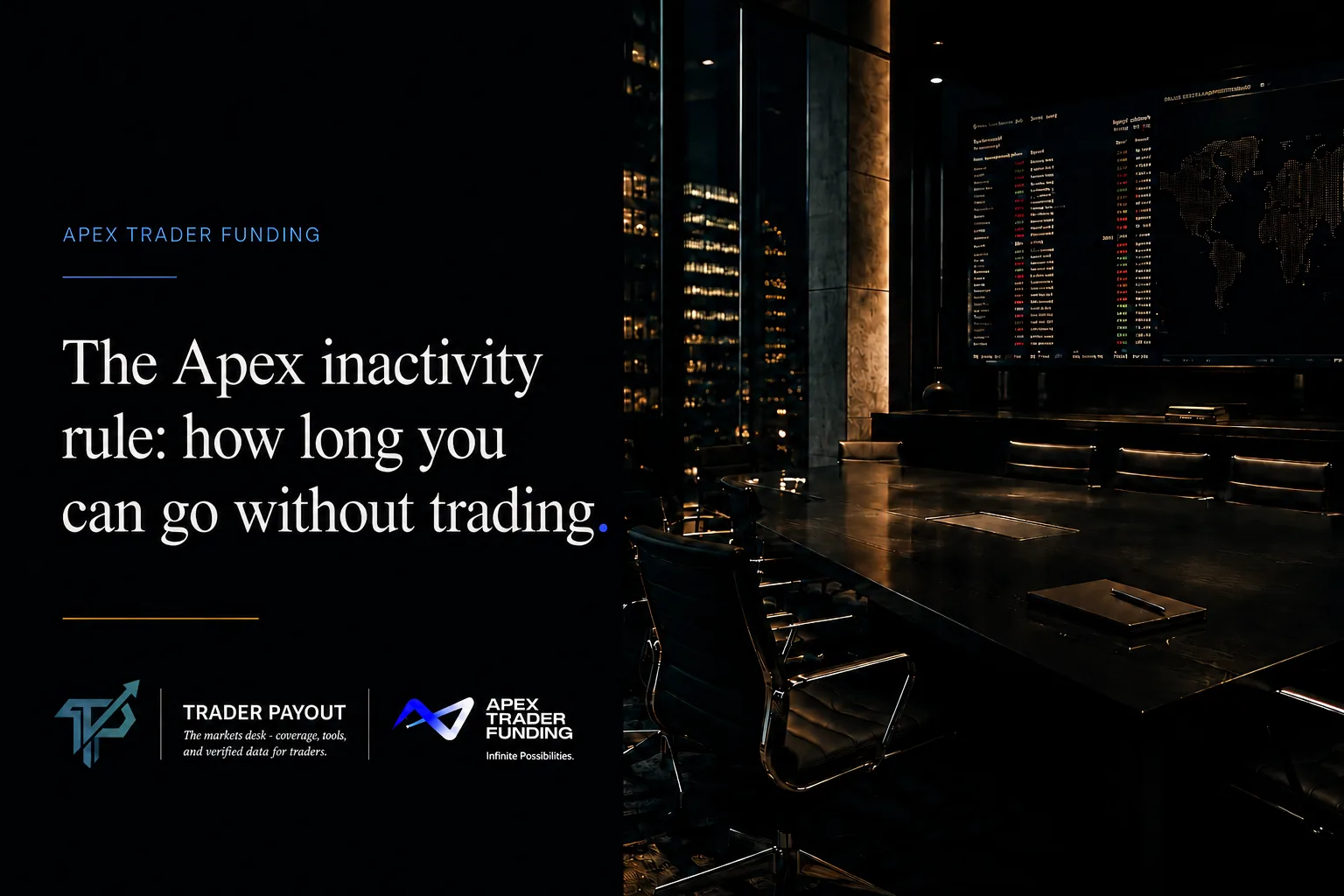 Apex Trader Funding inactivity rule explained
