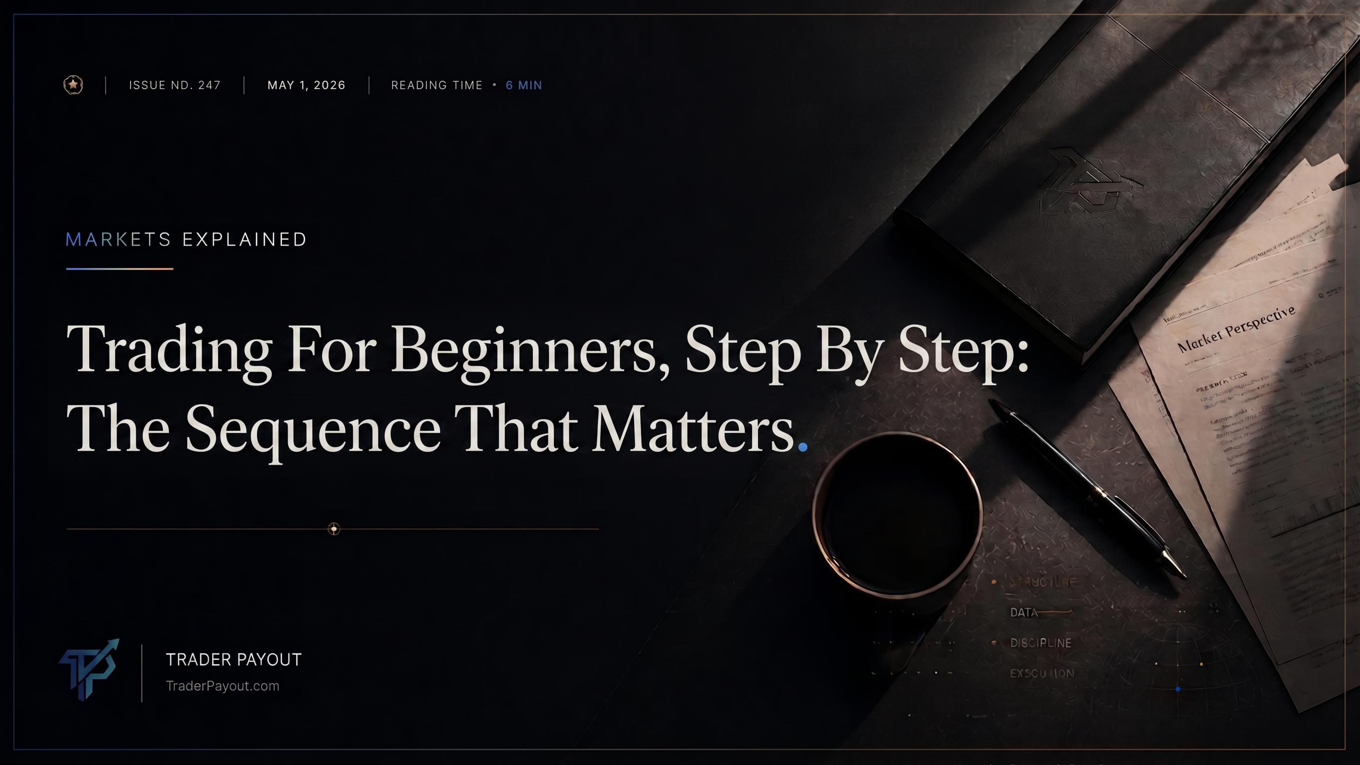 Trading for beginners, step by step: the sequence that matters