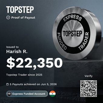 Verified prop firm payout certificate