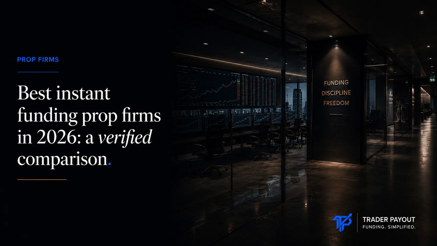 Best Instant Funding Prop Firms 2026